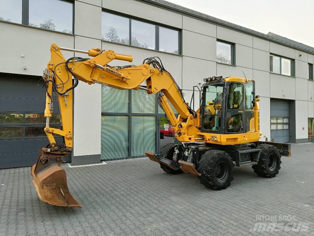 Komatsu PW118 MR-11 Gravemaskiner på hjul