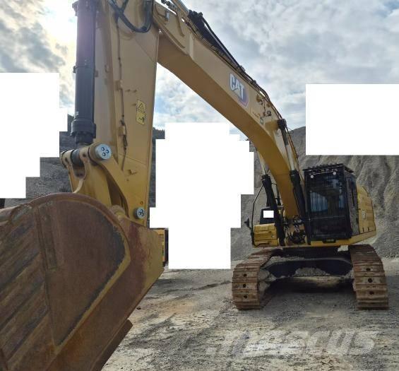 CAT 349 Gravemaskiner på larvebånd