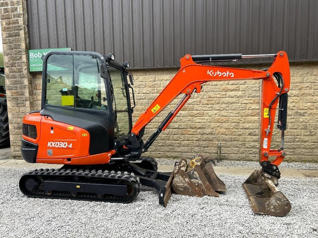 Kubota KX030-4 Minigravemaskiner
