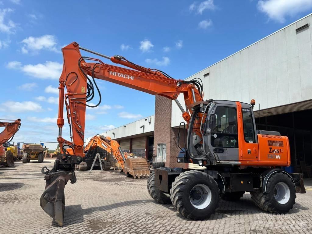 Hitachi ZX 130 W Gravemaskiner på hjul