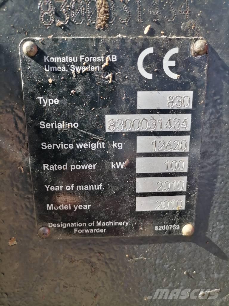Valmet 830.3 Udkørselsmaskiner