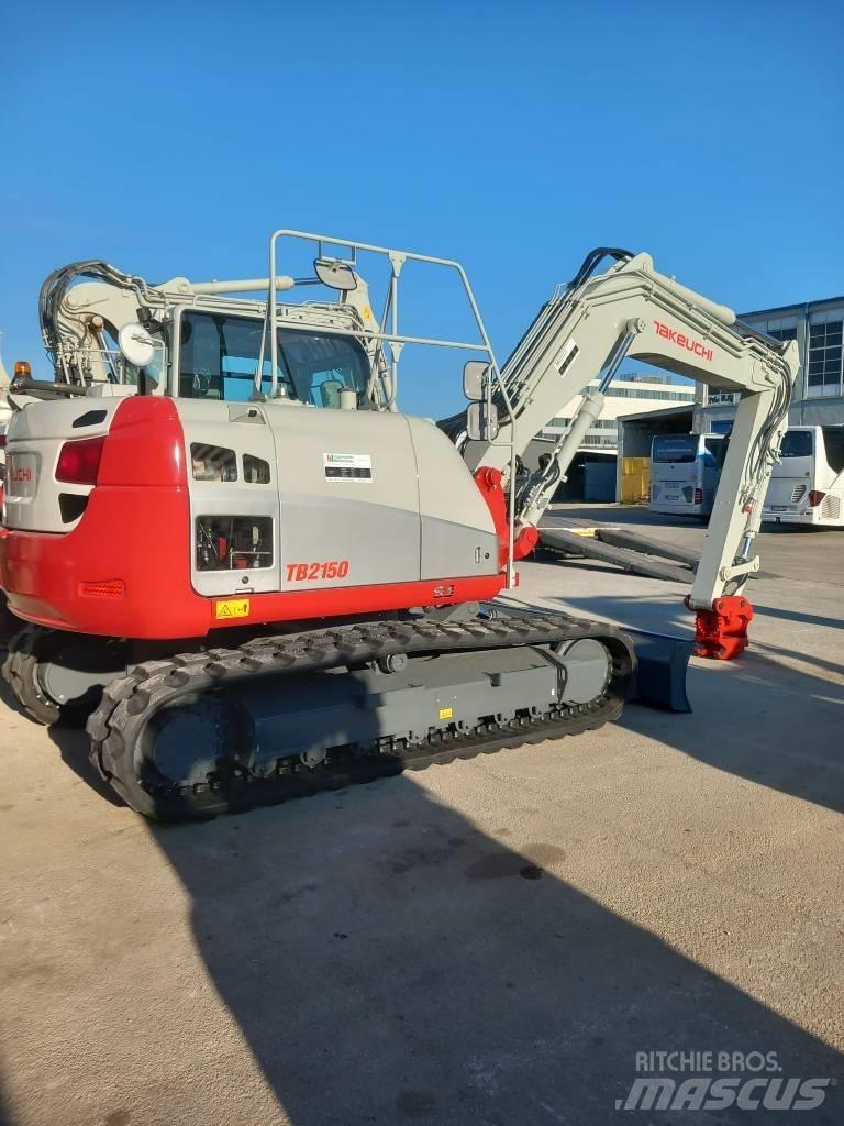 Takeuchi TB2150 Gravemaskiner på larvebånd