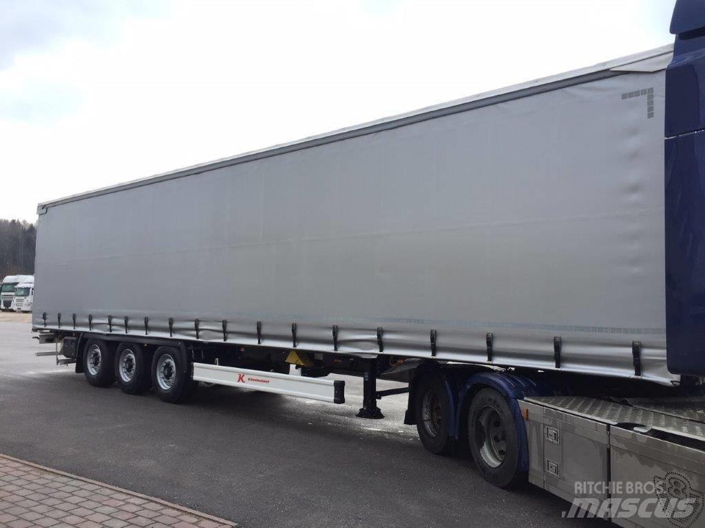 Kässbohrer Maxima Semi-trailer med Gardinsider