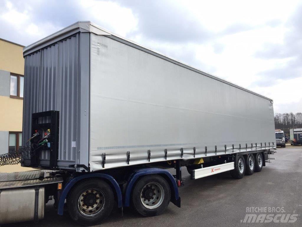 Kässbohrer Maxima Semi-trailer med Gardinsider