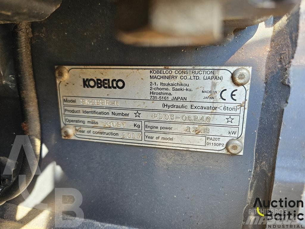 Kobelco SK28SR-6 Minigravemaskiner