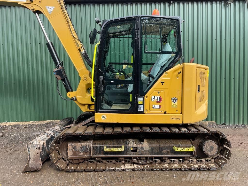 CAT 308 CR Midi-gravemaskiner 7t - 12t