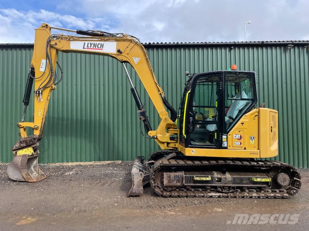 CAT 308 CR Midi-gravemaskiner 7t - 12t