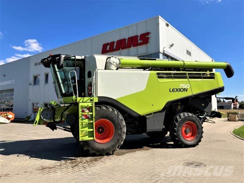 CLAAS LEXION 750 Mejetærskere
