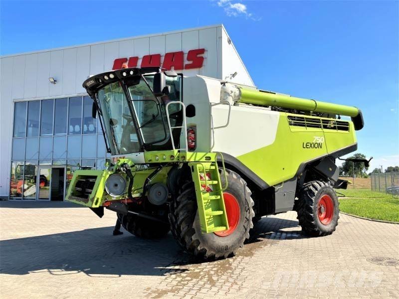 CLAAS LEXION 750 Mejetærskere