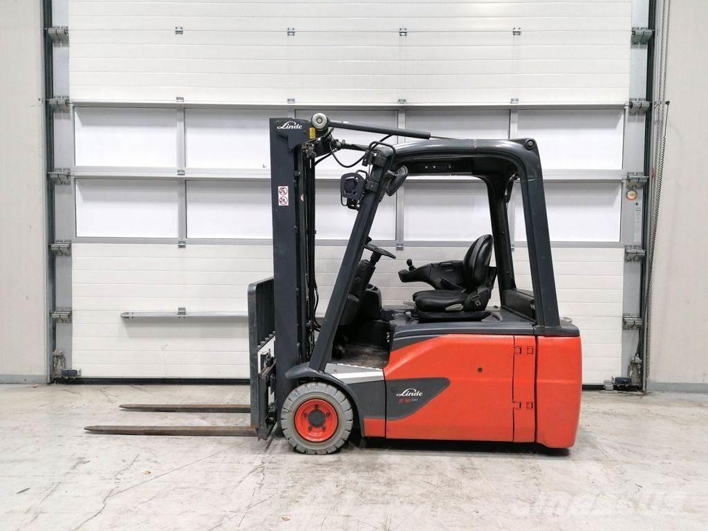 Linde E16L-02 El gaffeltrucks