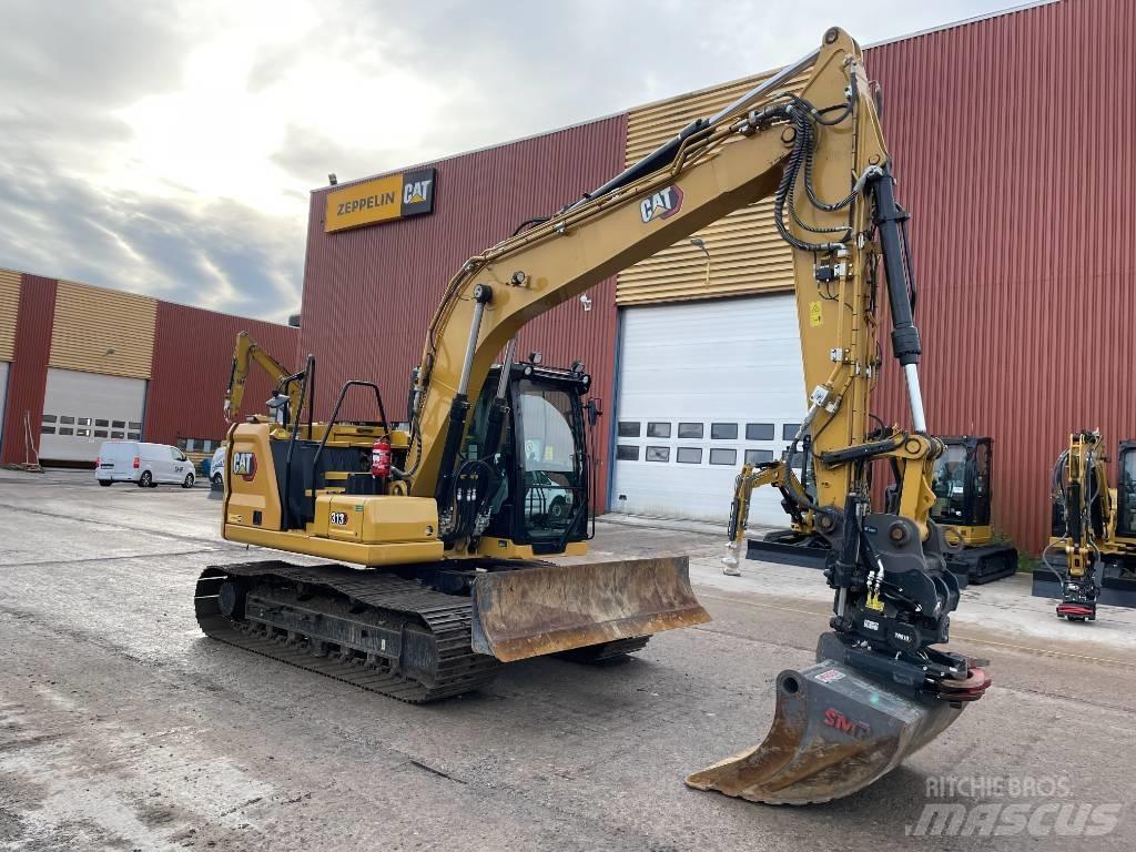 CAT 313 Gravemaskiner på larvebånd