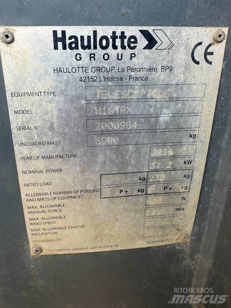 Haulotte H 16 TPX Teleskoplifte