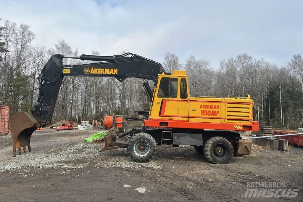 Åkerman H 10 M B Gravemaskiner på hjul