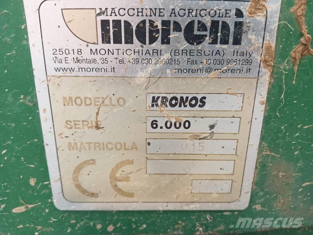 Moreni 6 MT Elektriske harver / jordfræsere