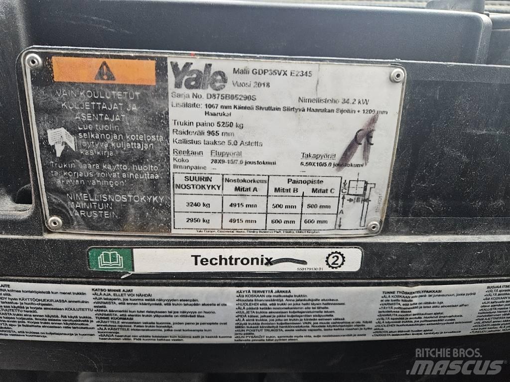 Yale GDP 35 VX Diesel gaffeltrucks