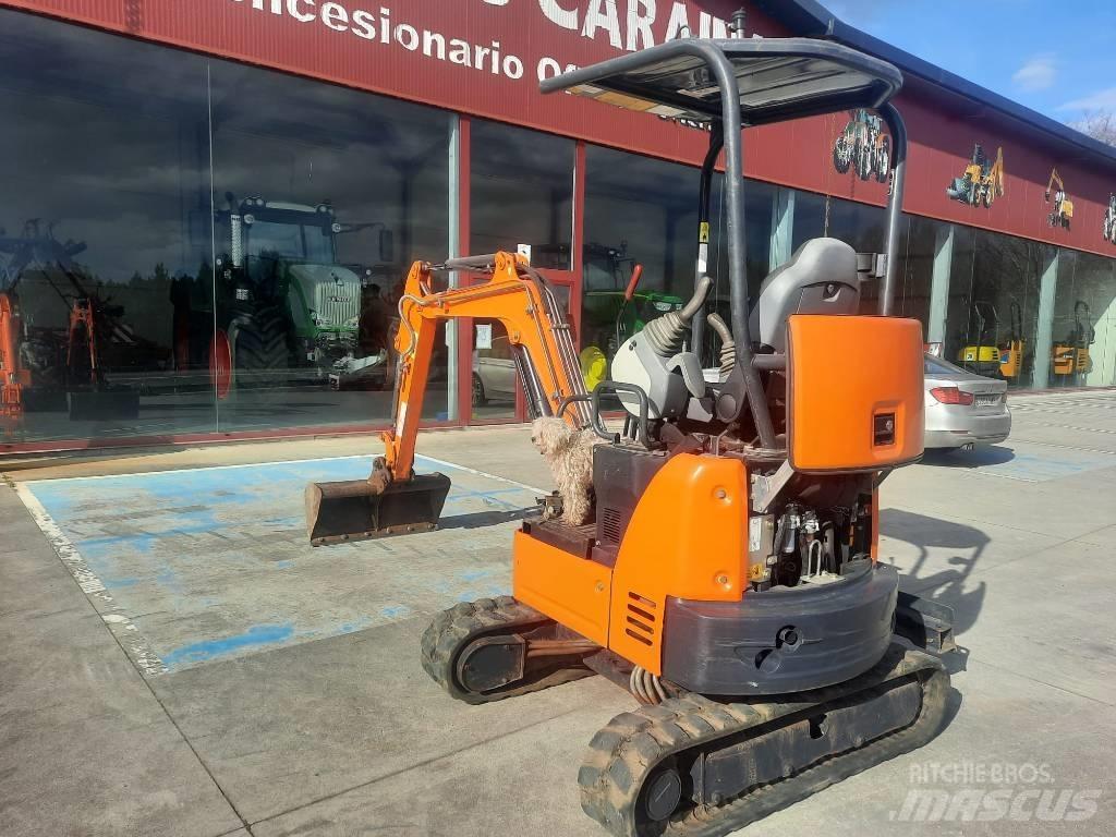 Hitachi ZX19U-5A Minigravemaskiner