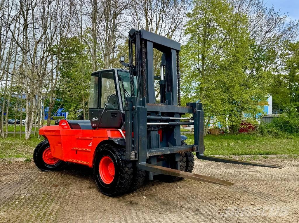 Linde H 120 Diesel gaffeltrucks