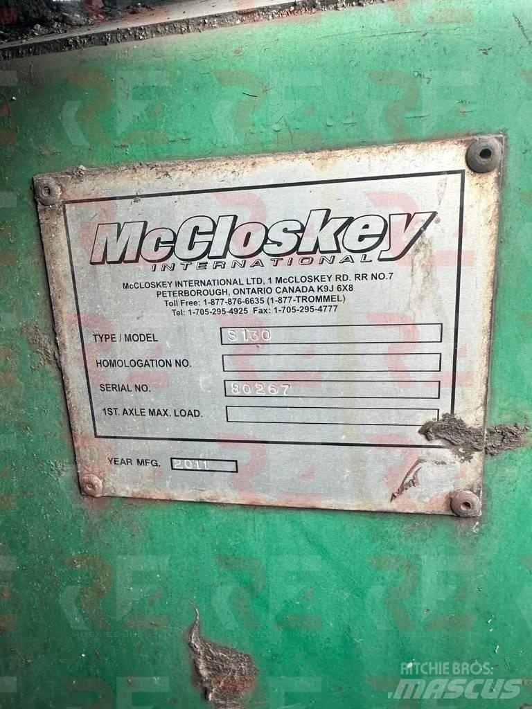 McCloskey S130 Mobile sorterværker