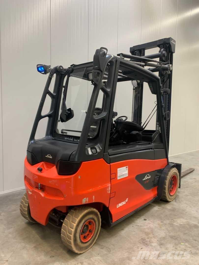 Linde E50HL El gaffeltrucks