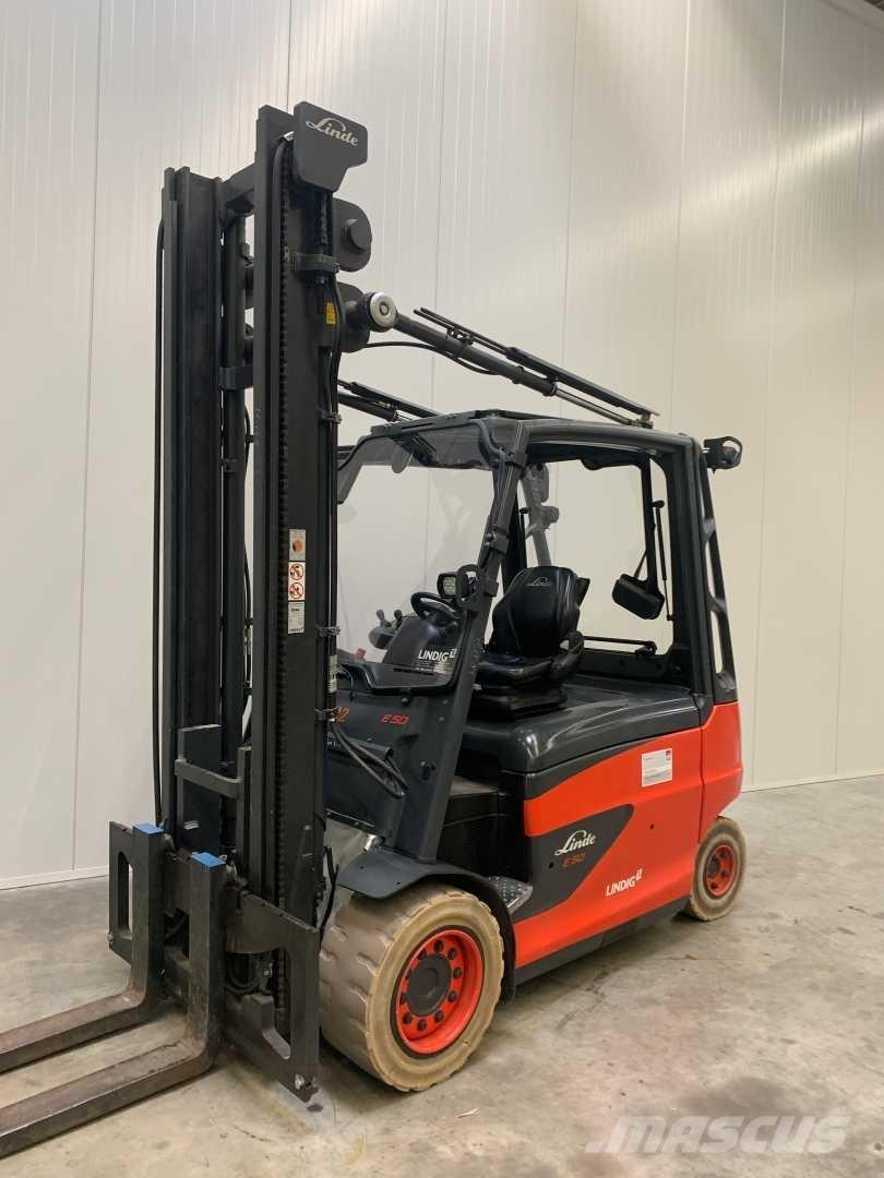 Linde E50HL El gaffeltrucks