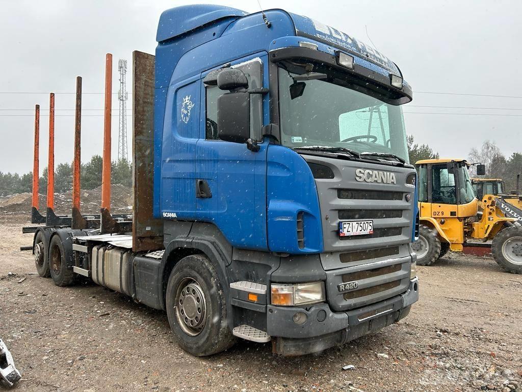 Scania R 420 Tømmertransport