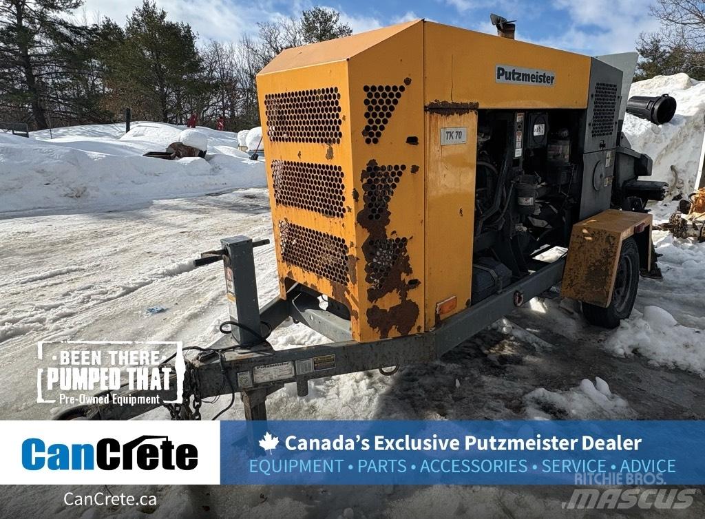 Putzmeister TK 70 Betonpumper