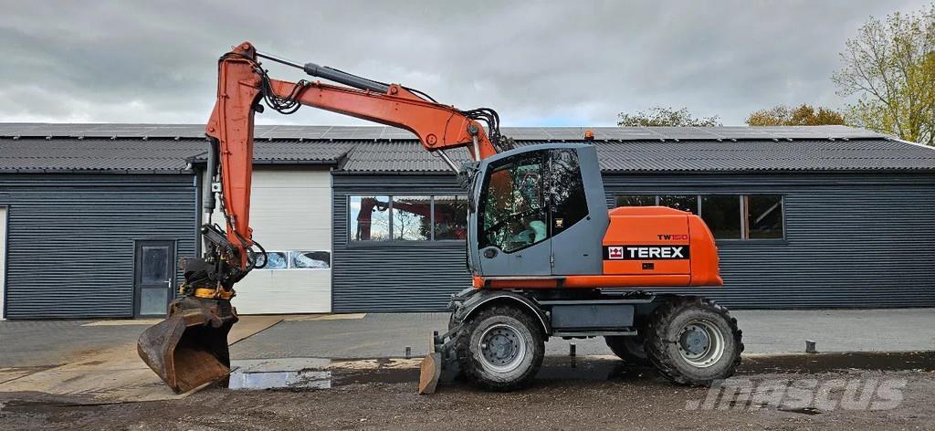 Terex TW 150 Gravemaskiner på hjul