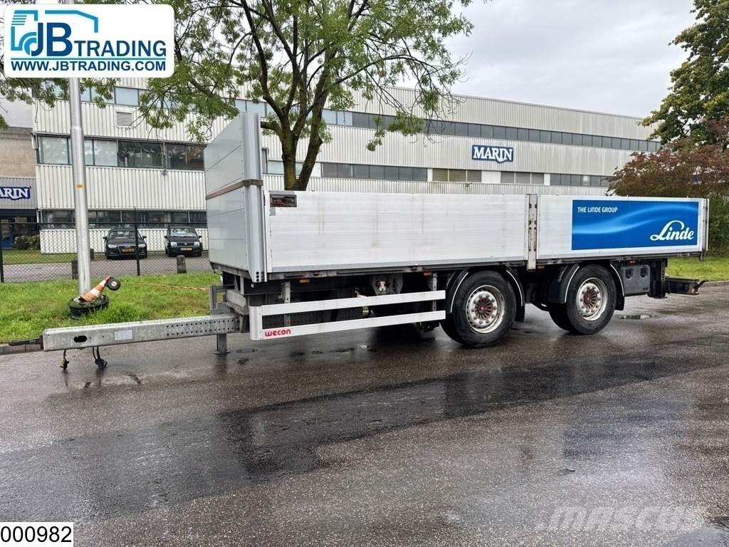 Wecon middenas Anhænger med lad/Flatbed