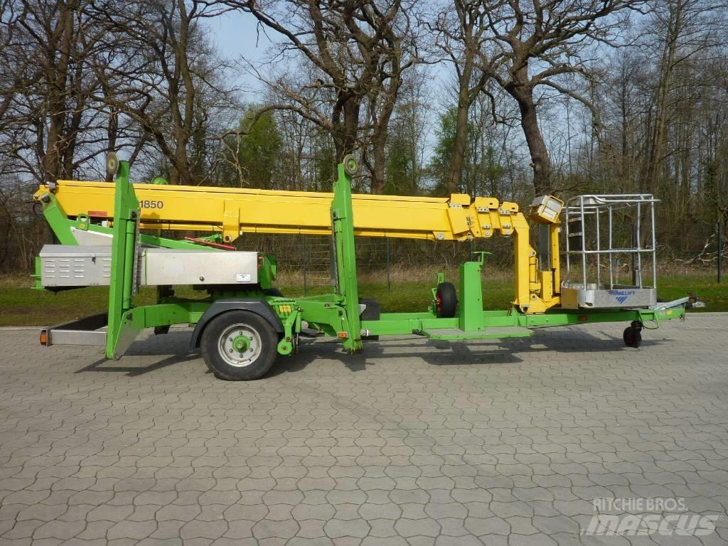 Omme 1850 EB Trailermonterede lifte