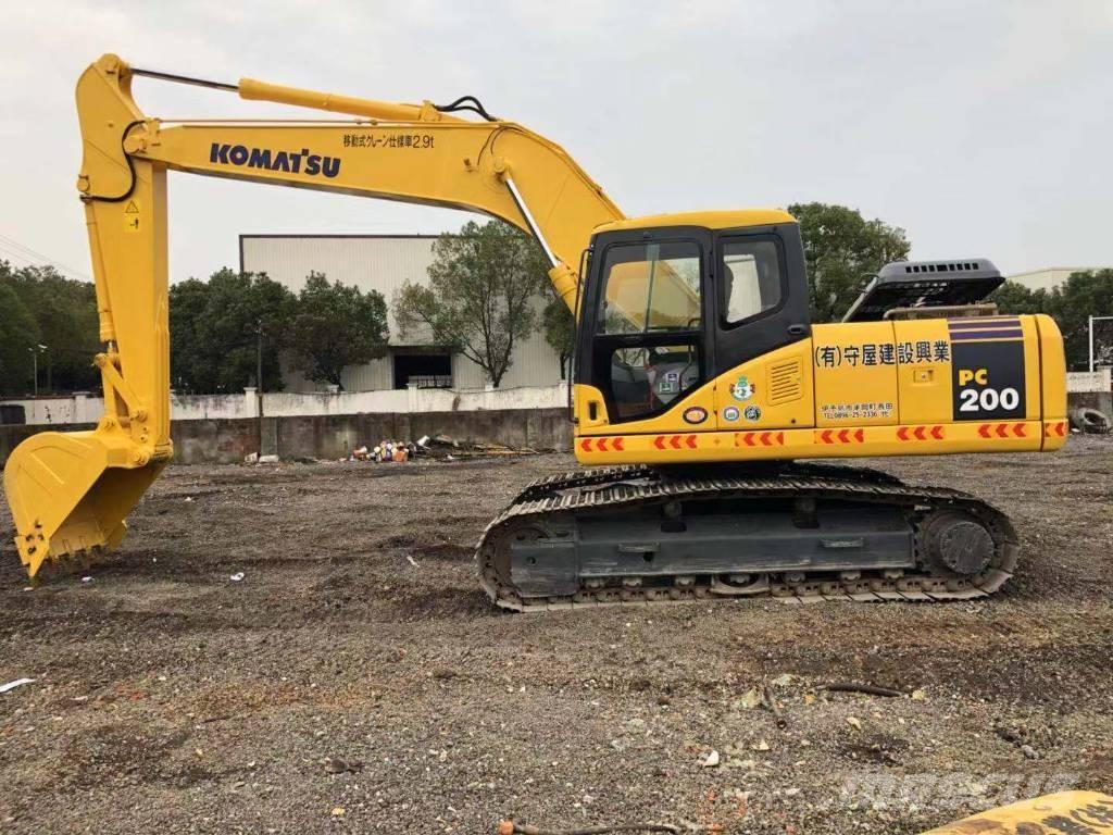 Komatsu pc200-7 Gravemaskiner på larvebånd