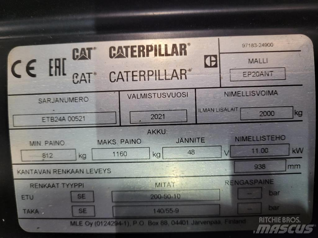 CAT EP20 ANT El gaffeltrucks