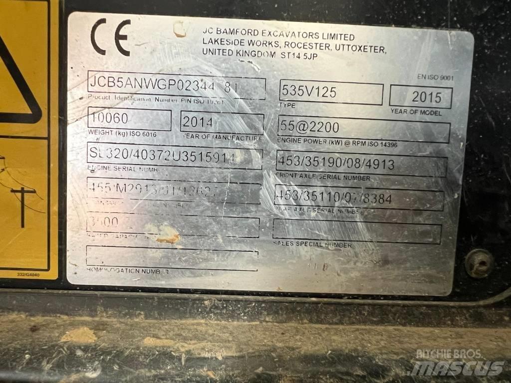 JCB 535-125 Teleskoplæssere