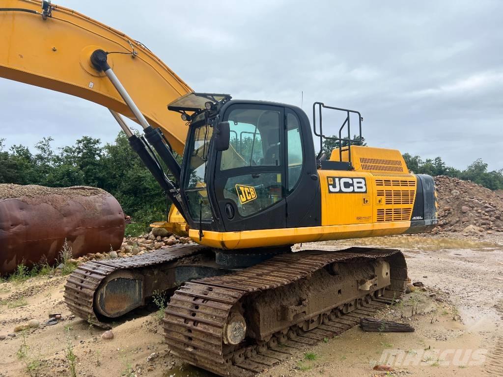 JCB Js 330 lr Gravemaskiner med lang gravebom