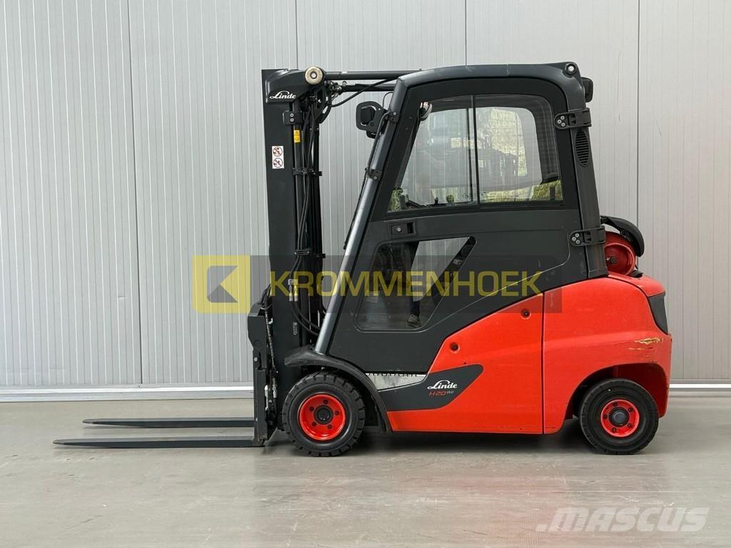 Linde H 20 T LPG gaffeltrucks