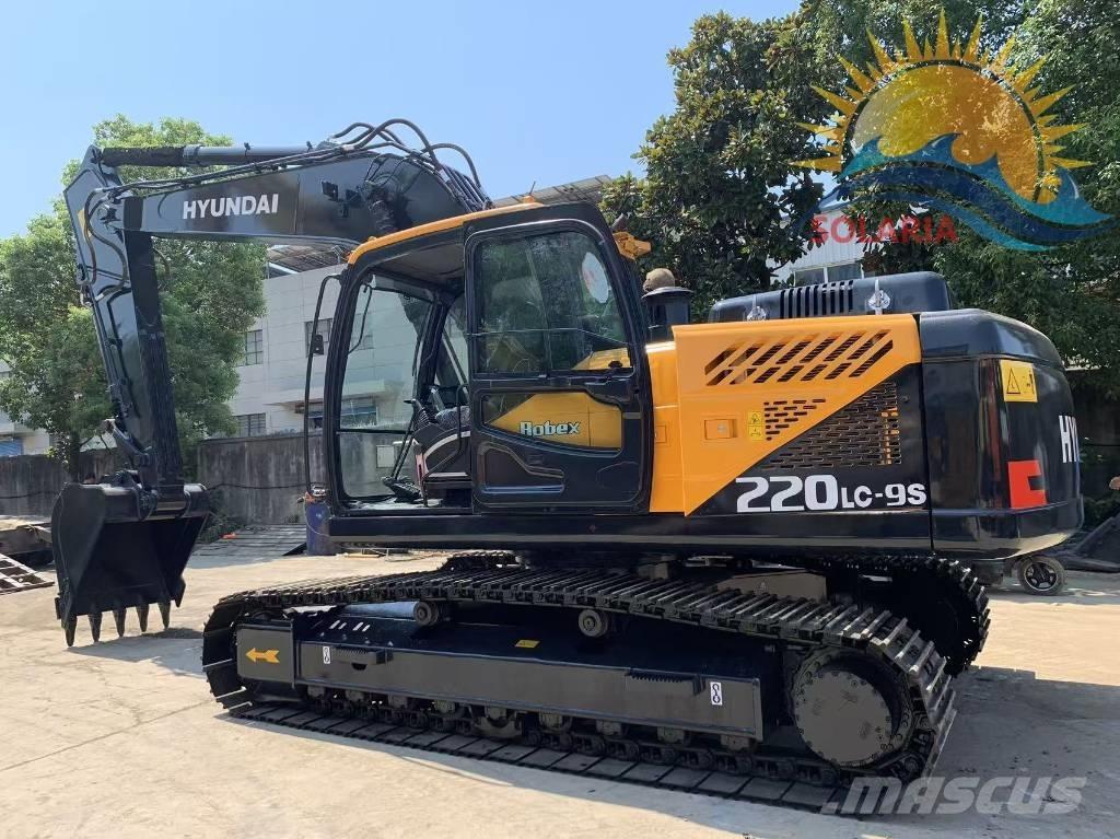 Hyundai R220LC-9S Gravemaskiner på larvebånd