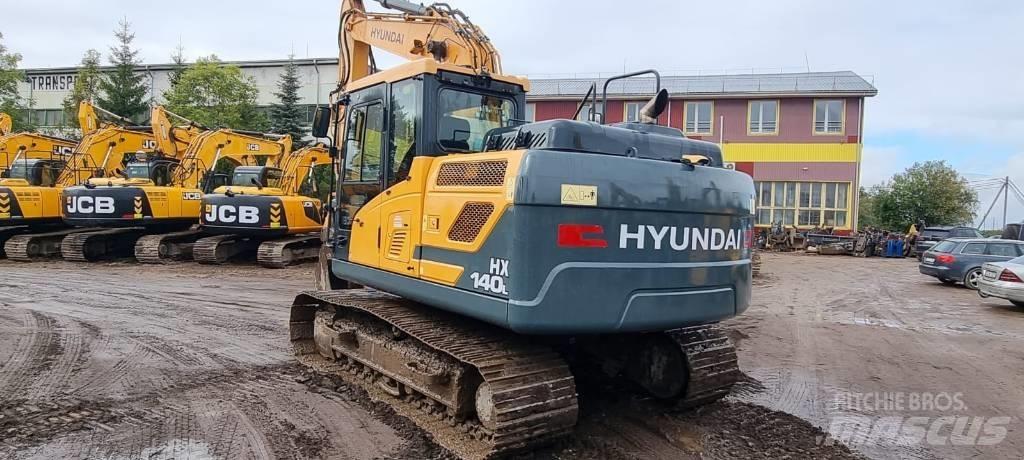 Hyundai HX 140 L Gravemaskiner på larvebånd