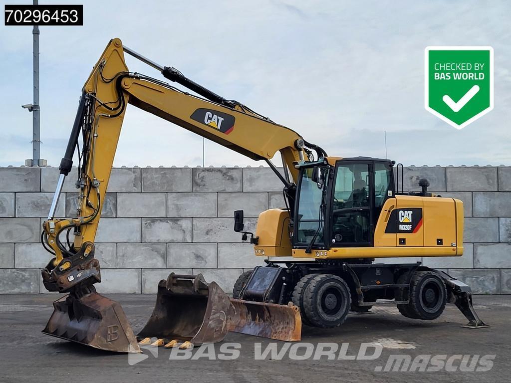 CAT M320 F Gravemaskiner på hjul