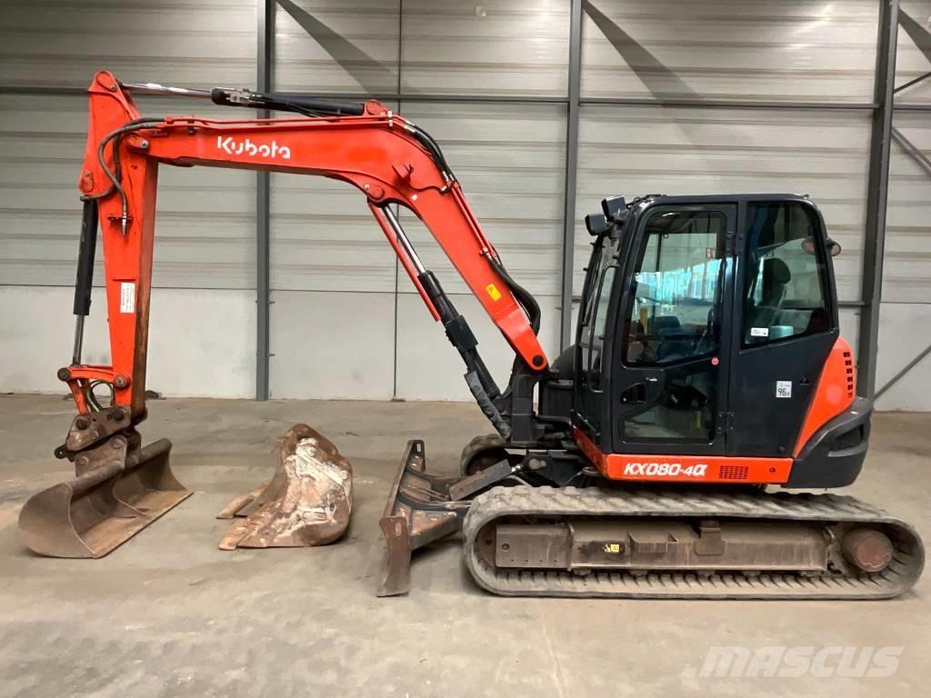 Kubota KX 080-4 A Midi-gravemaskiner 7t - 12t