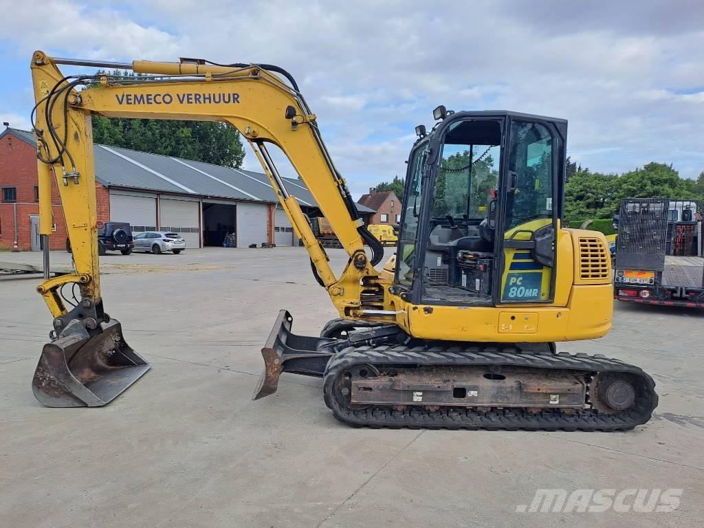 Komatsu PC 80 MR-5 Midi-gravemaskiner 7t - 12t