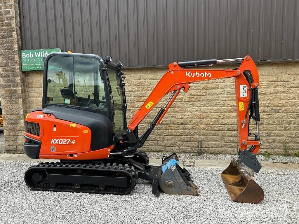 Kubota KX027-4 Minigravemaskiner