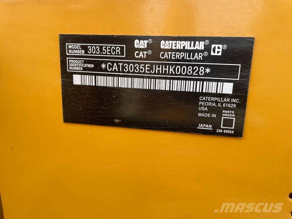 CAT 303 Minigravemaskiner