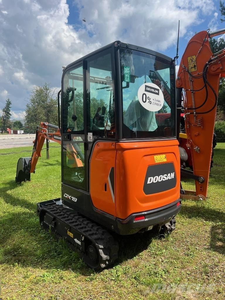 Doosan DX 19 Gravemaskiner på larvebånd