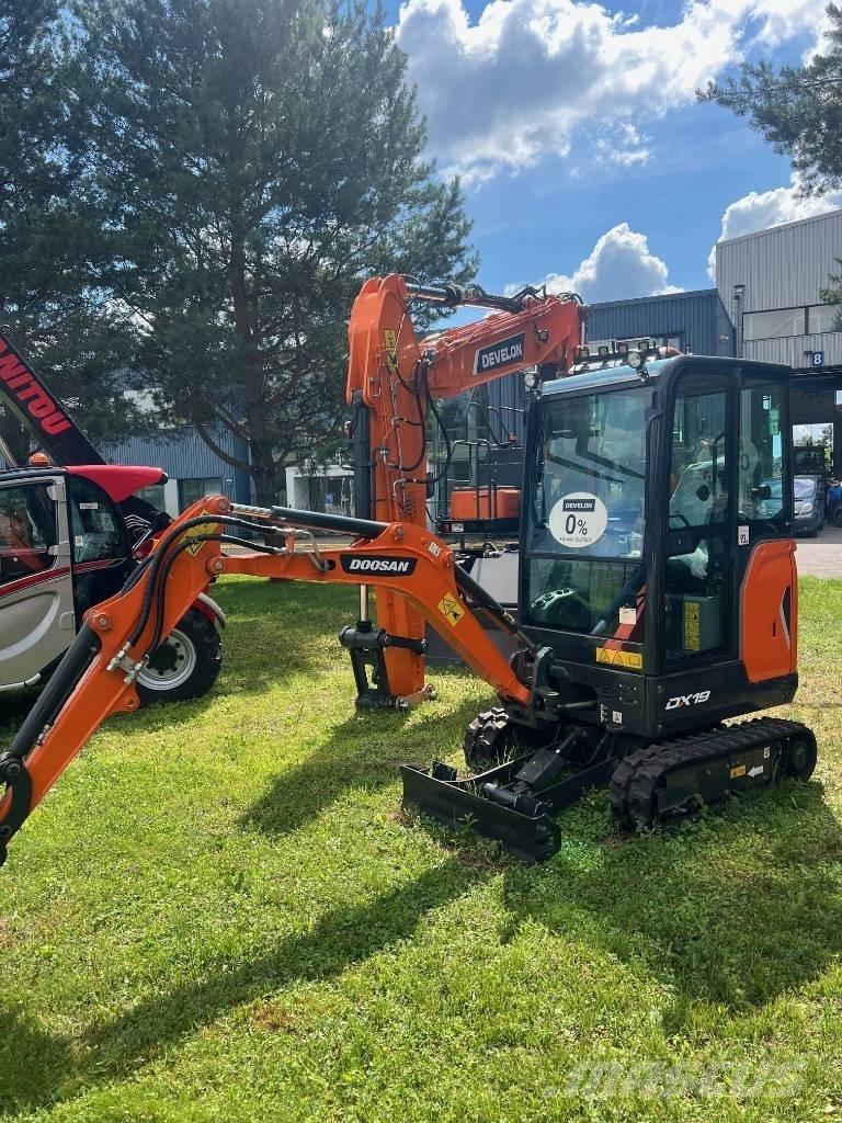 Doosan DX 19 Gravemaskiner på larvebånd