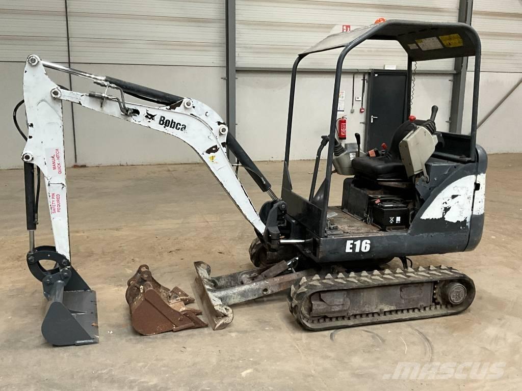 Bobcat E 16 Minigravemaskiner