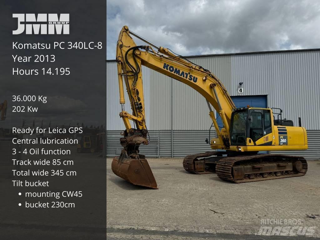 Komatsu PC360LC-10 Gravemaskiner på larvebånd