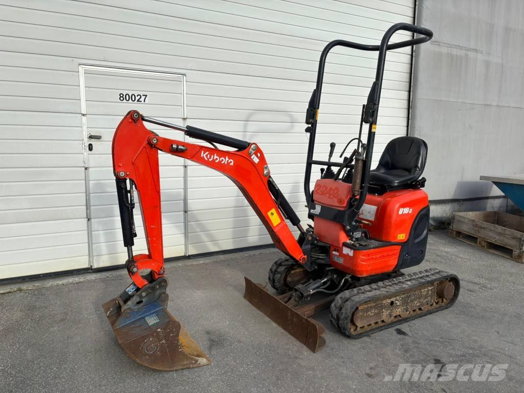 Kubota U 10-3 Minigravemaskiner