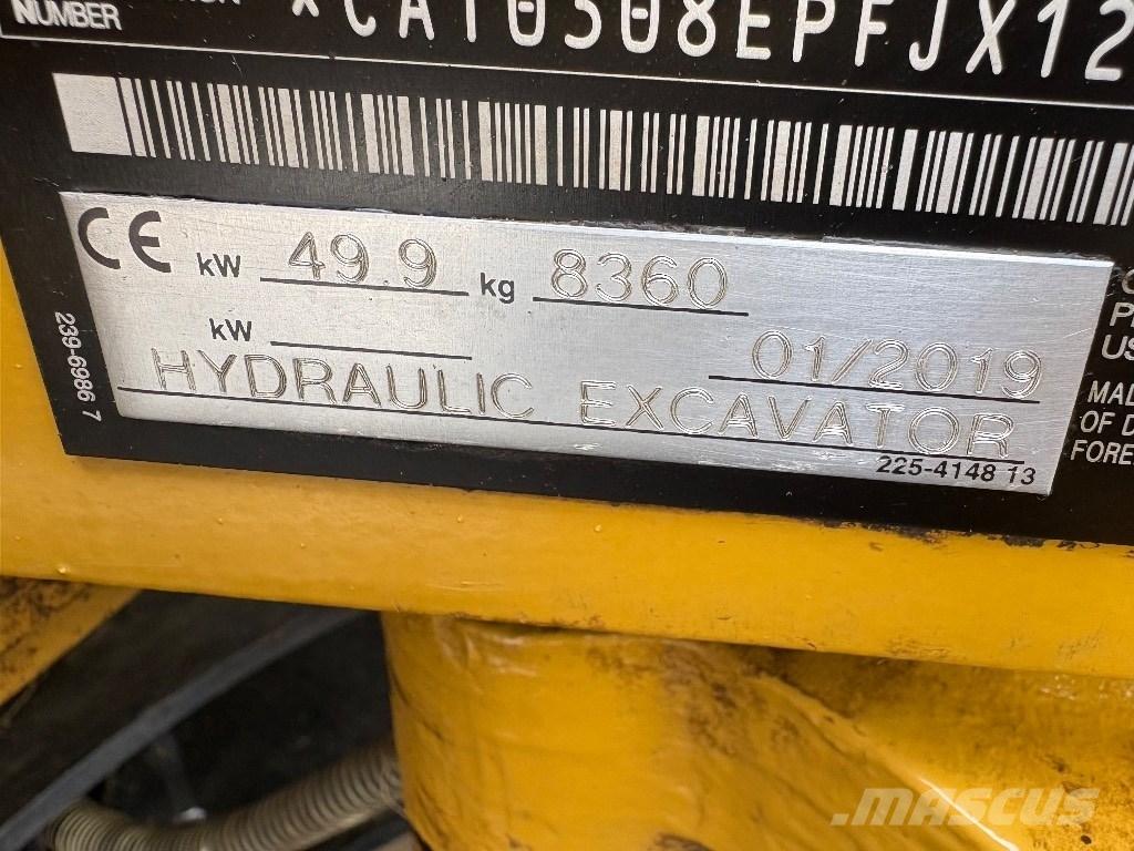 CAT 308 E 2 CR Midi-gravemaskiner 7t - 12t