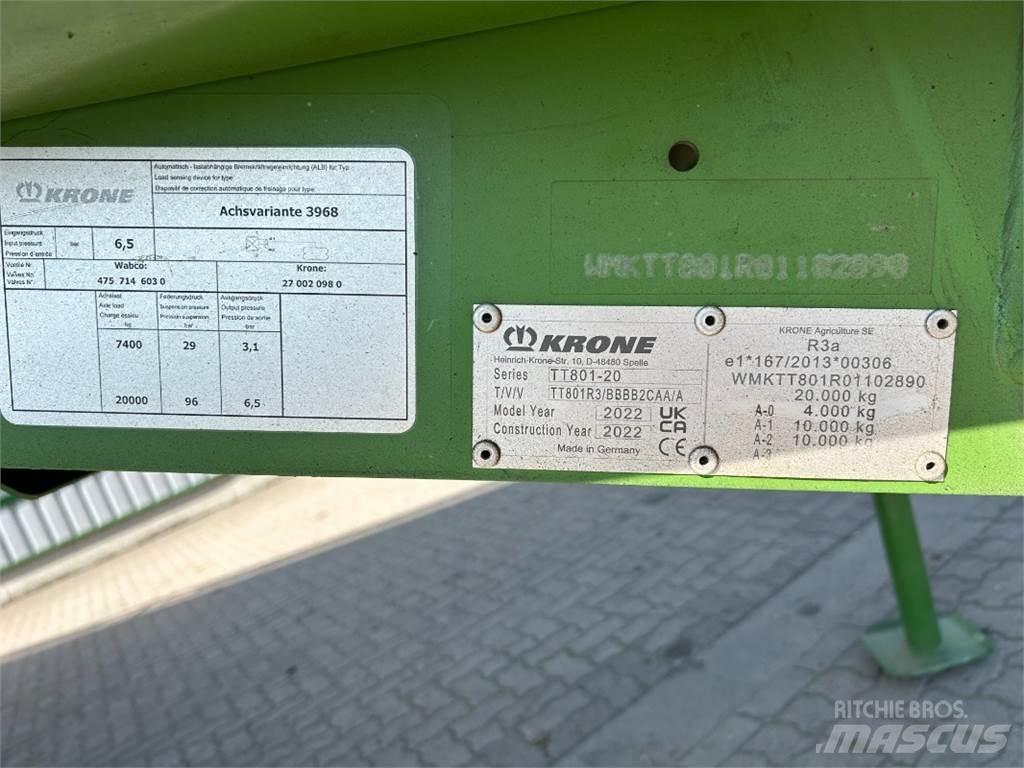 Krone GX 440 Udstyr til håndtering og placering