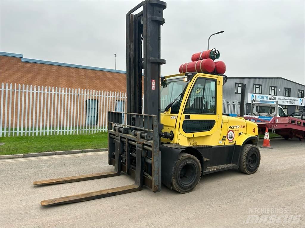 Hyster H8.0FT9 LPG gaffeltrucks