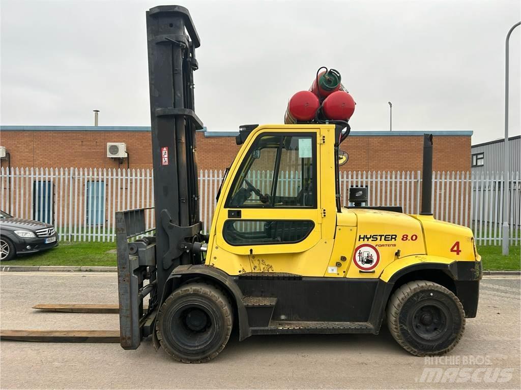 Hyster H8.0FT9 LPG gaffeltrucks